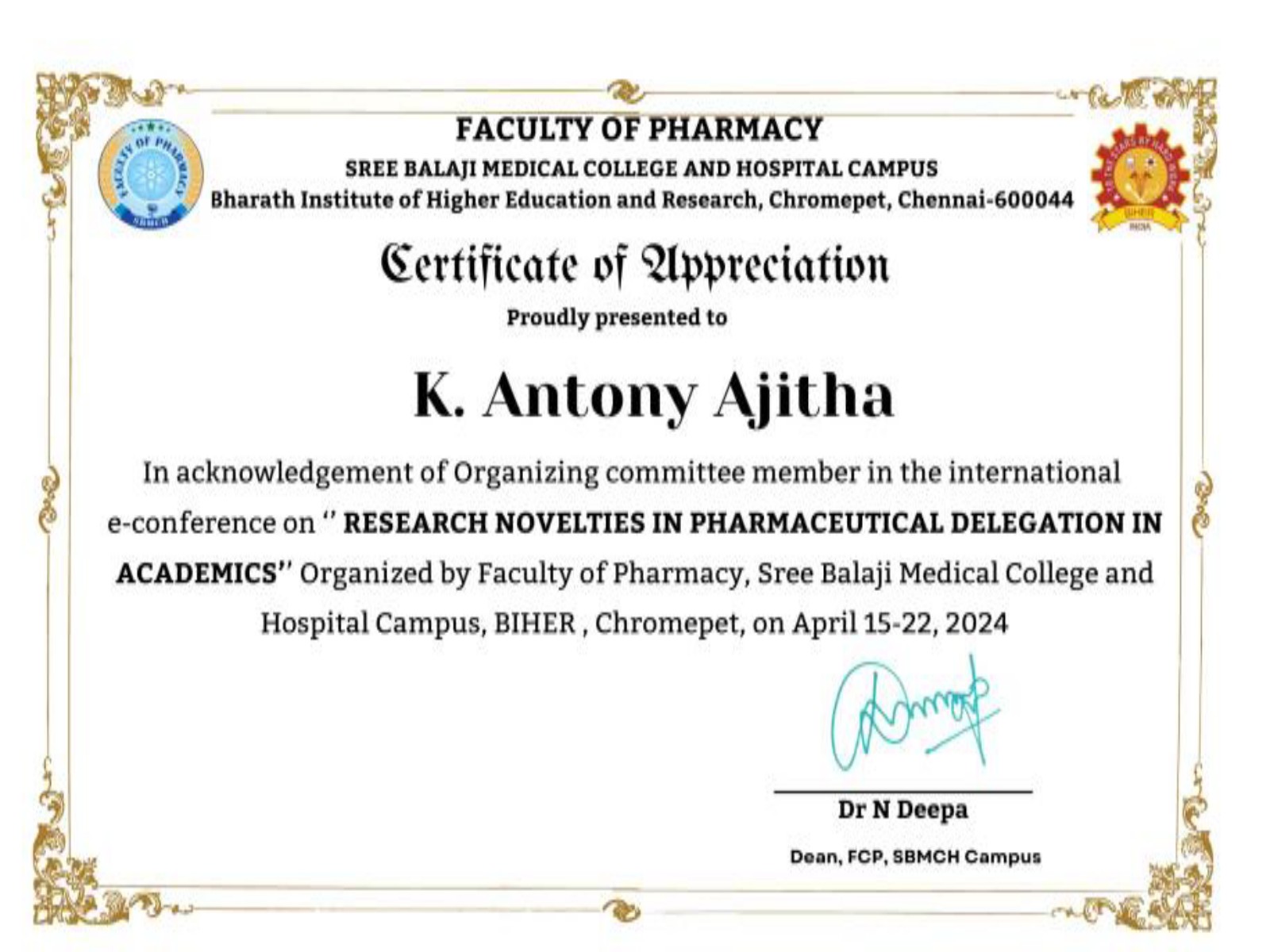 Conference Attended