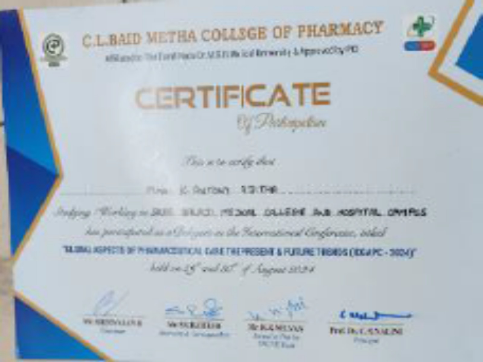 Conference Attended