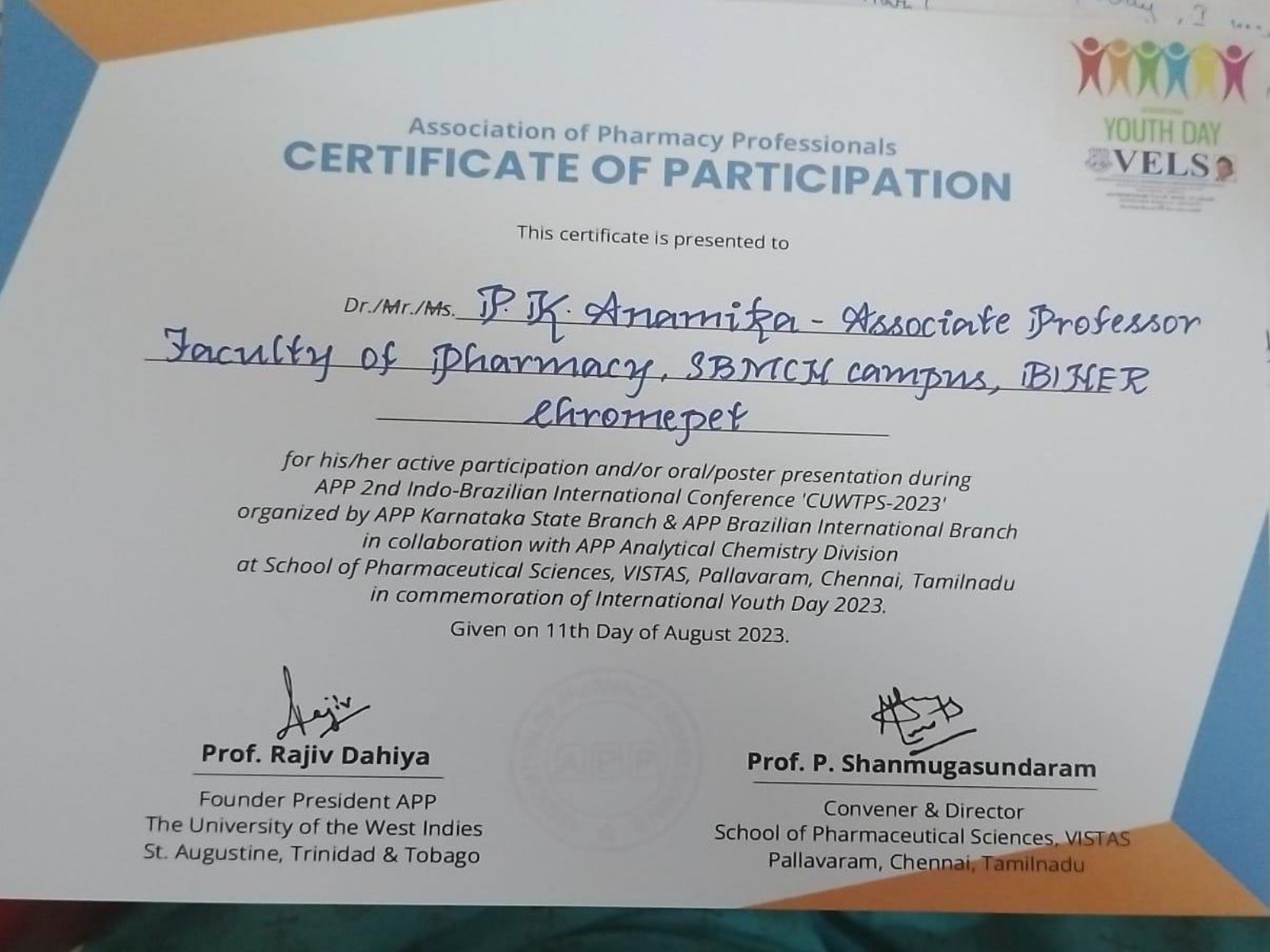 Conference Attended