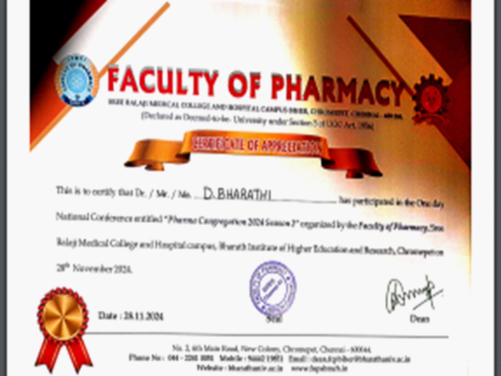 Conference Attended