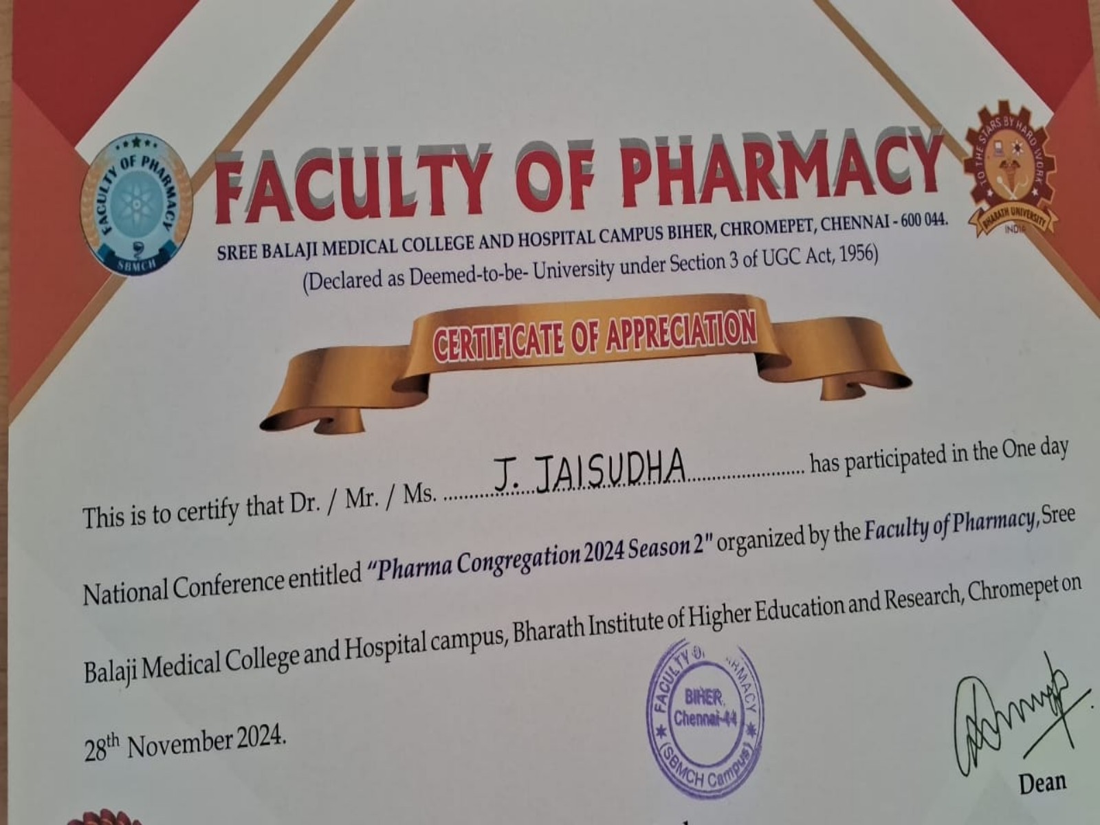 Conference Attended