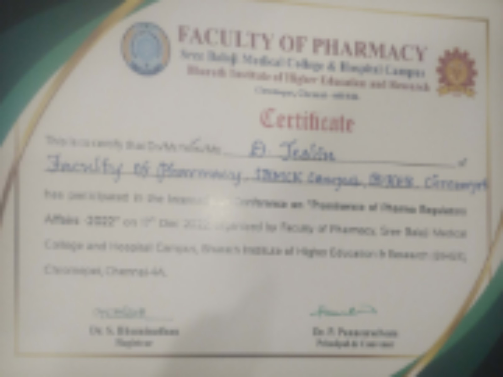 Conference Attended