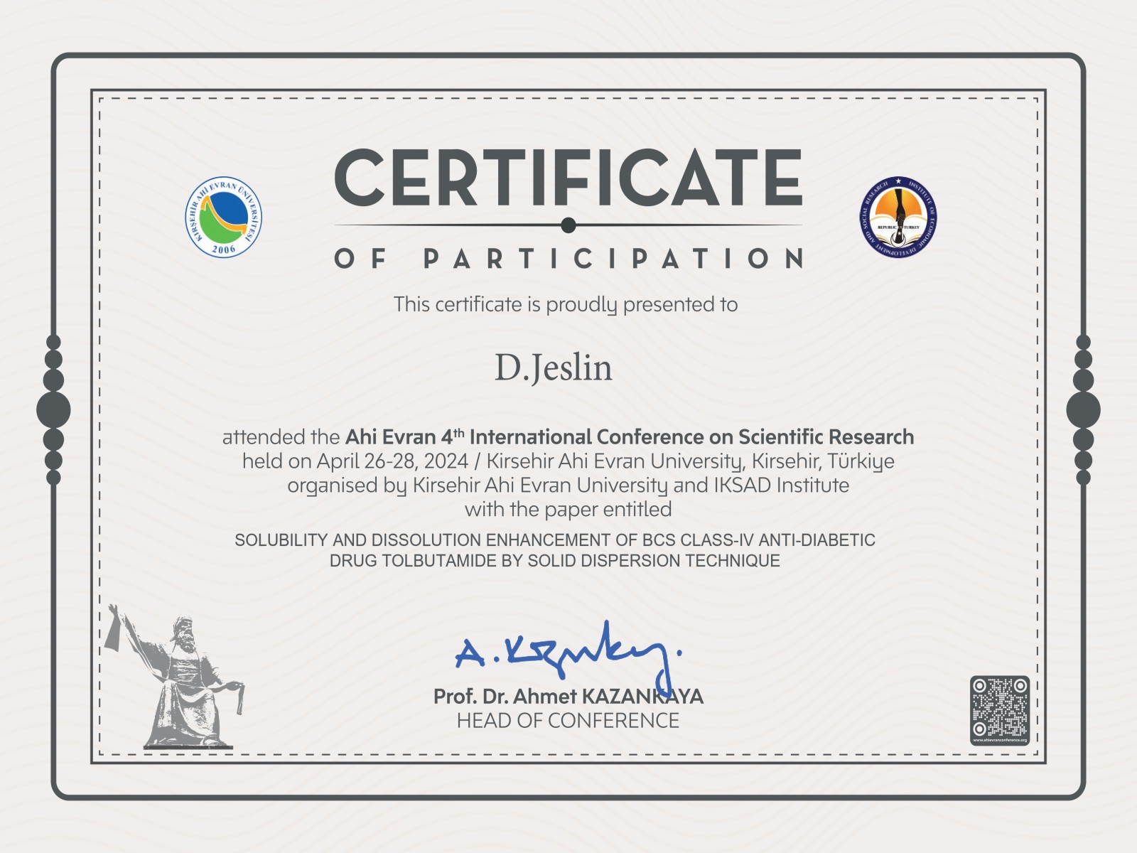 Conference Attended