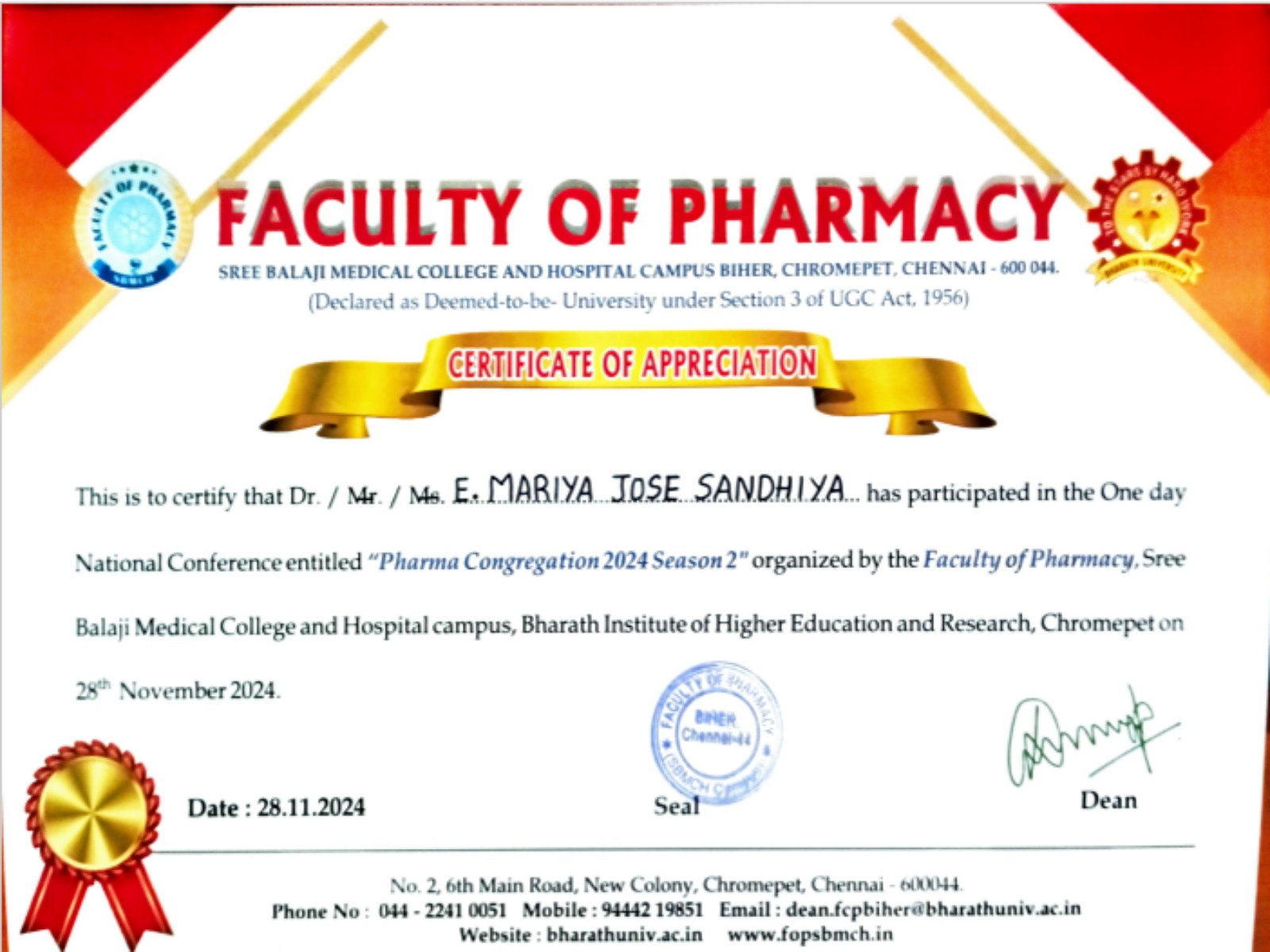 Conference Attended