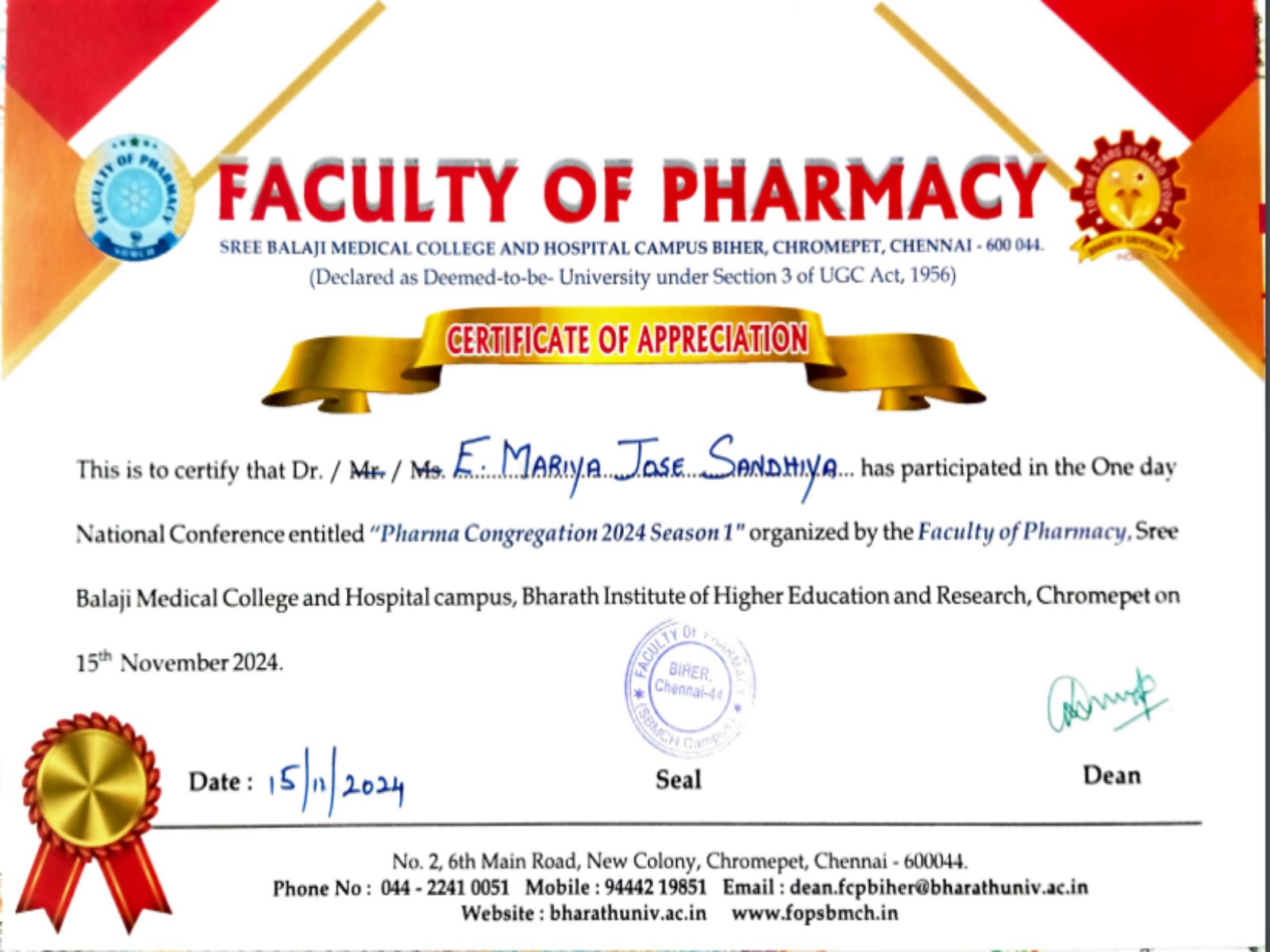 Conference Attended