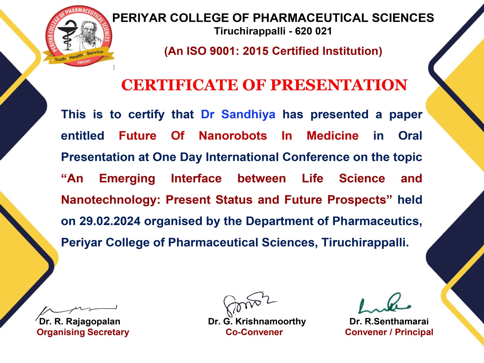 Conference Attended