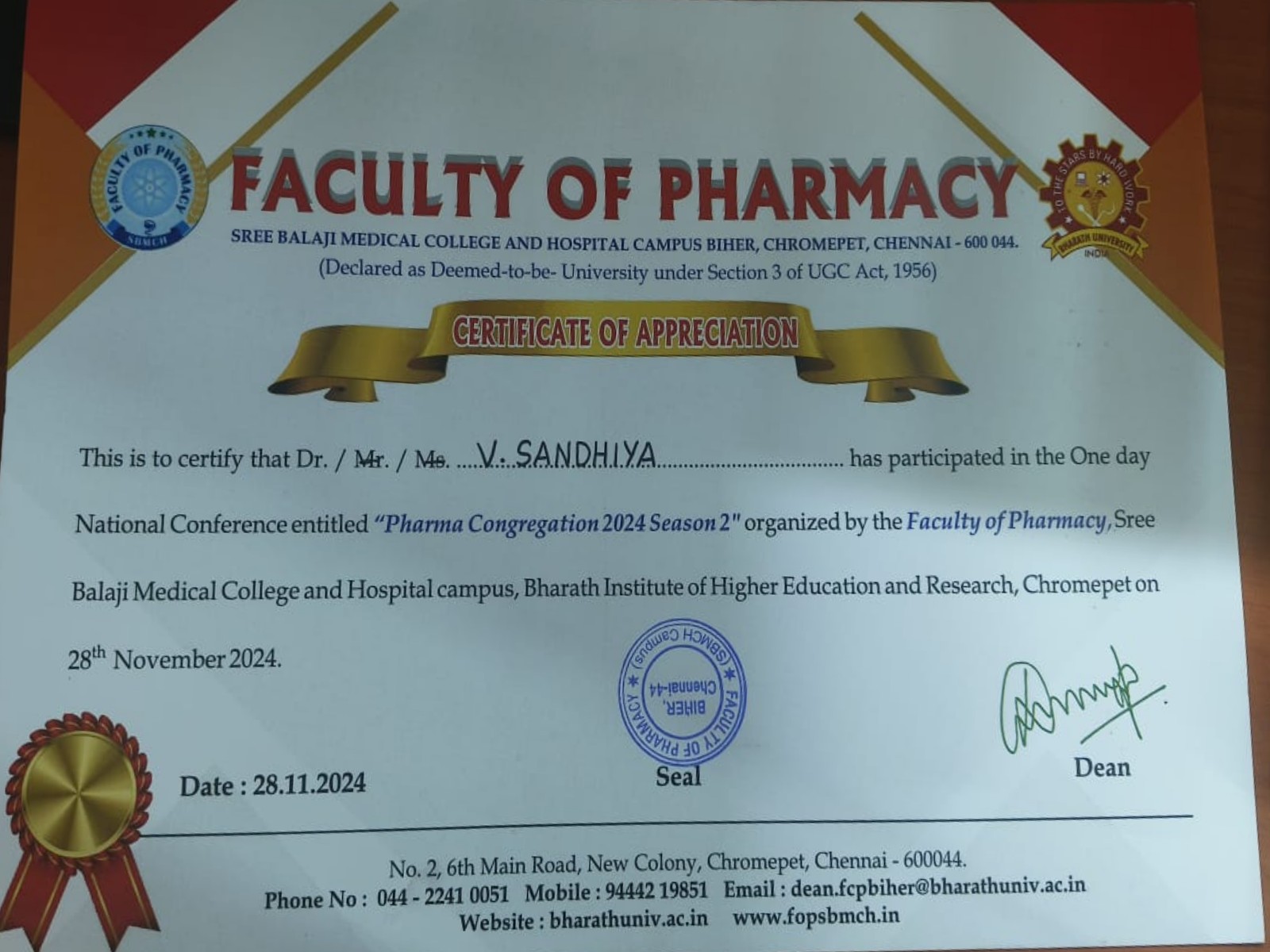 Conference Attended