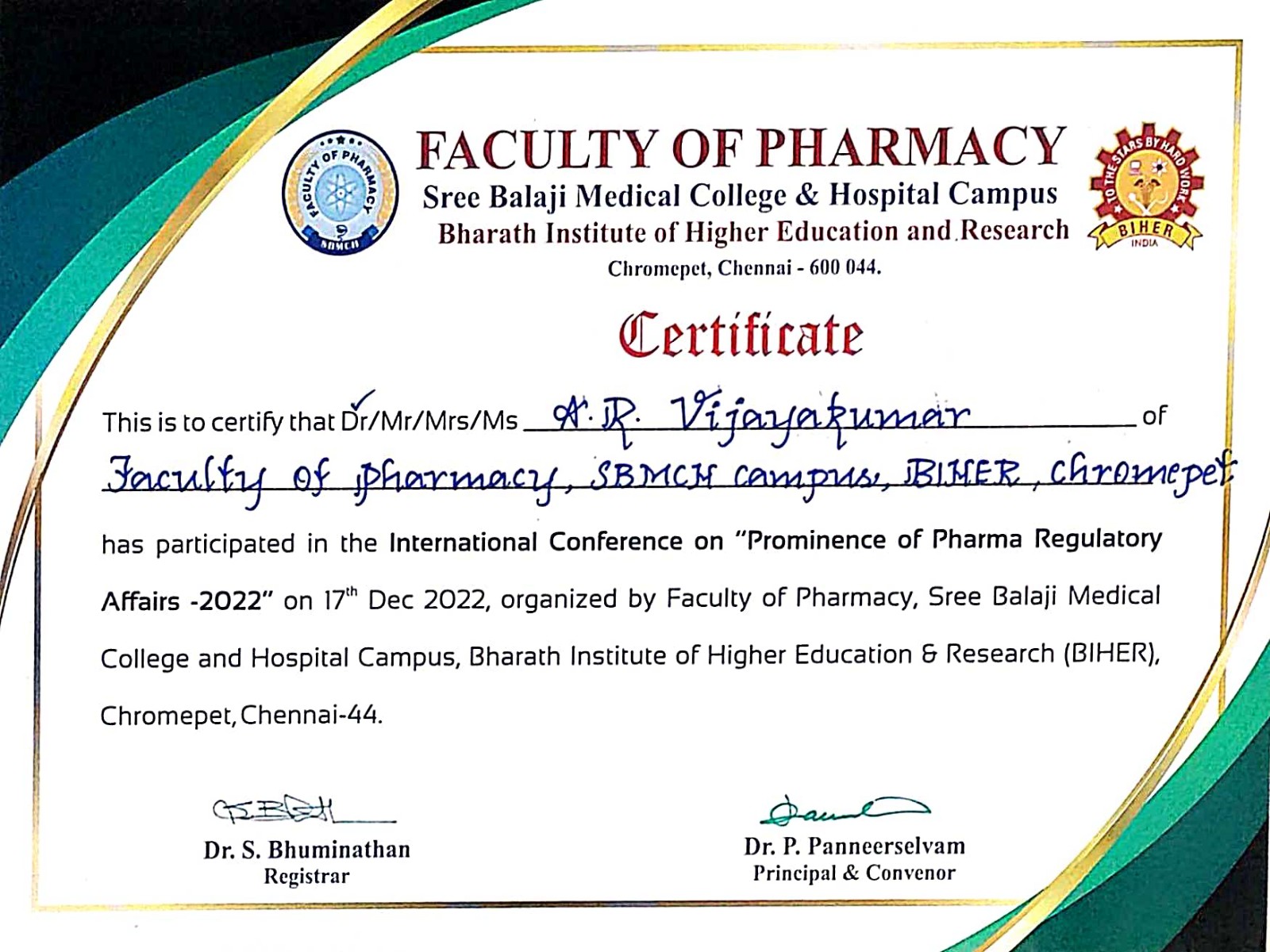 Conference Attended