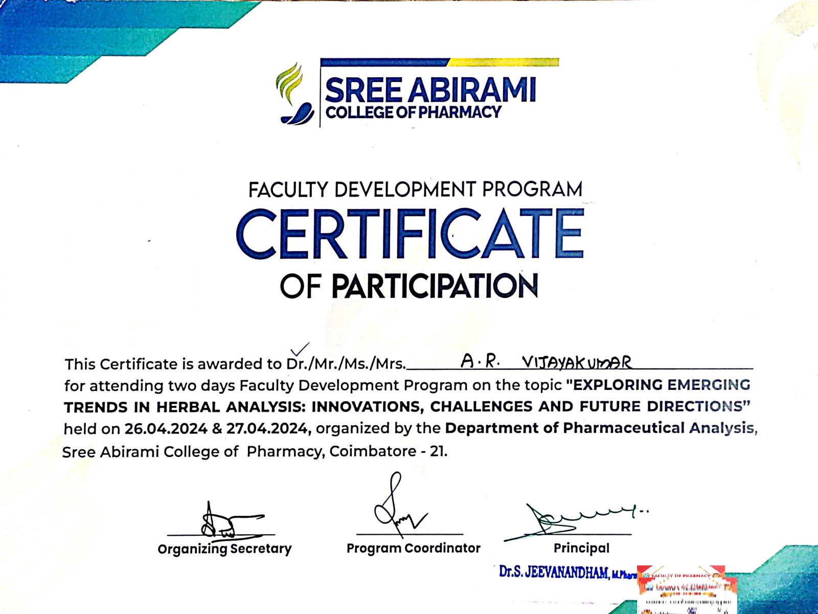 Conference Attended